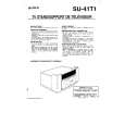 SONY SU41T1 Owners Manual
