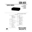 SONY CDXA55 Service Manual