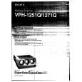 SONY VPH-1251Q Owners Manual