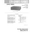 SONY STRGX80ES Service Manual