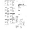 SONY XS-HL620 Owners Manual