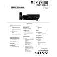 SONY MDP-V900G Service Manual