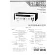 SONY STR-1800 Service Manual