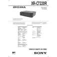 SONY XRC7220R Service Manual