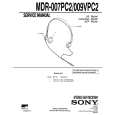 SONY MDR007PC2 Service Manual
