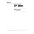 SONY UP-D5500 Service Manual