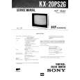 SONY KX20PS2G Service Manual