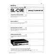 SONY SL-C9E Owners Manual