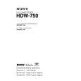SONY HKDW-703 Service Manual