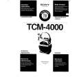 SONY TCM-4000 Owners Manual