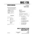 SONY MHC-1750 Service Manual