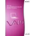 SONY PCG-505FX VAIO Software Manual