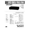 SONY DTC700 Service Manual