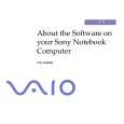 SONY PCG-Z600NE/K VAIO Software Manual