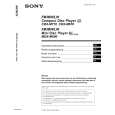 SONY CDXM670 Owners Manual
