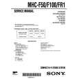 SONY MHC-F100 Service Manual
