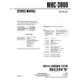 SONY MHC-3900 Service Manual
