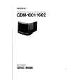SONY GDM1601 Service Manual