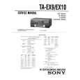 SONY TA-FX10 Service Manual