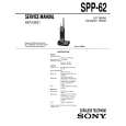 SONY SPP-62 Owners Manual
