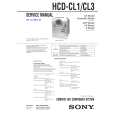 SONY HCDCL1 Service Manual