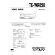 SONY TCWR890 Service Manual