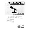 SONY ECM99 Service Manual