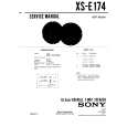 SONY XSE174 Service Manual