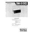 SONY CMA-D1CE Service Manual