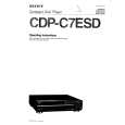 SONY CDP-C7ESD Owners Manual