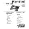 SONY BM-890D Service Manual