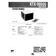 SONY KTX9000 Service Manual