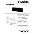 SONY CFSW410S Service Manual