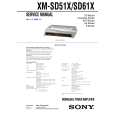 SONY XMSD51X Service Manual