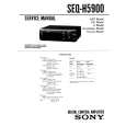 SONY SEQ-H5900 Service Manual