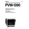 SONY PVM1390 Owners Manual