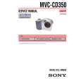 SONY MVCCD350 Owners Manual