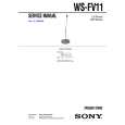 SONY WSFV11 Service Manual