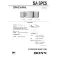SONY SA-SPC5 Service Manual