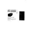SONY KV-4000 Owners Manual