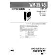 SONY WM45 Service Manual