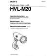 SONY HVL-M20 Owners Manual