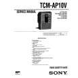 SONY TCMAP10V Service Manual