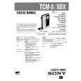 SONY TCM6/DX Service Manual