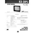 SONY KX20PS2 Service Manual