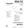 SONY MSAC-PC2 Service Manual