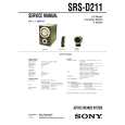 SONY SRSD211 Service Manual