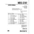 SONY MDSS707 Service Manual