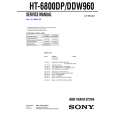 SONY HTDDW960 Service Manual
