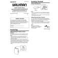 SONY WM-FX323 Owners Manual